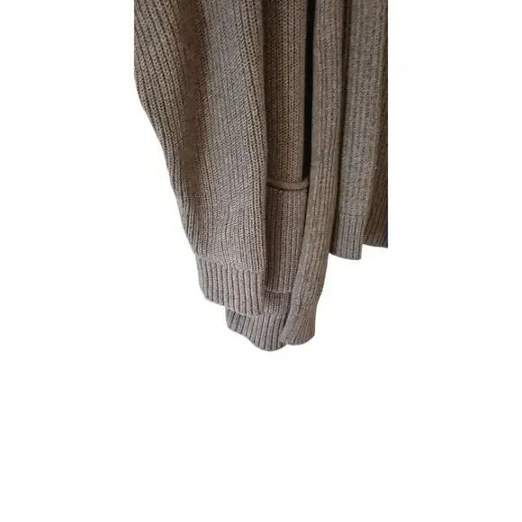 Universal thread. Womens 1x gray cardigan. Cotton. Ribbed hem and cuffs - Picture 2 of 5